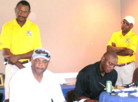 Bob Simpson, Lionel Hollins, Penny Hardaway and Roger Brown